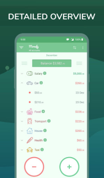 Descargar Monefy: Presupuesto y finanzas Finanzas para Android captura de pantalla 2