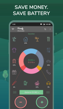 Descargar Monefy: Presupuesto y finanzas Finanzas para Android captura de pantalla 3