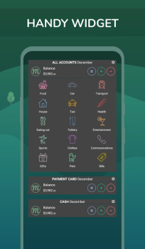 Descargar Monefy: Presupuesto y finanzas Finanzas para Android captura de pantalla 4