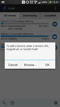 Vuze Torrent Downloader