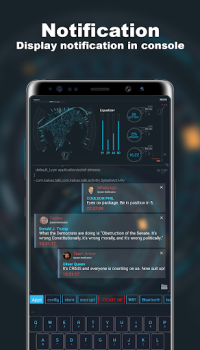 Descargar Hacker System Launcher Personalización para Android captura de pantalla 2