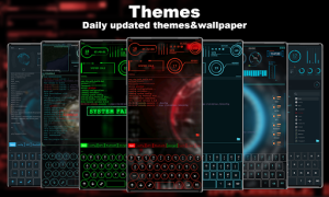 Descargar Hacker System Launcher Personalización para Android captura de pantalla 5