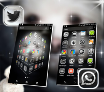 Descargar Cute Puppy Launcher Theme Personalización para Android captura de pantalla 2