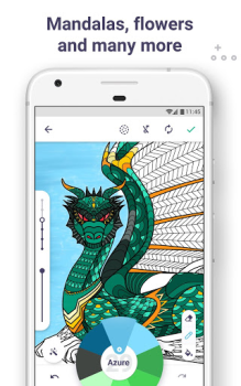 Descargar Coloring Book for Me & Mandala Entretenimiento para Android captura de pantalla 4