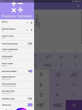 Descargar Calculadora de Fracciones Educación para Android captura de pantalla 7