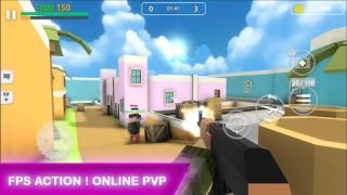 Descargar Block Gun 3D: FPS Shooter PvP Juegos de acción para Android captura de pantalla 3