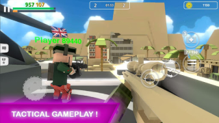 Descargar Block Gun 3D: FPS Shooter PvP Juegos de acción para Android captura de pantalla 5