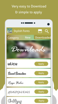 Descargar Stylish Fonts Personalización para Android captura de pantalla 3