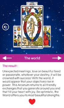 Descargar Tarot Amor Estilo de vida para Android captura de pantalla 5