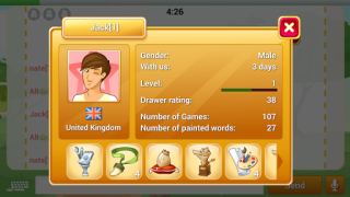 Descargar Draw and Guess Online Juegos de palabras para Android captura de pantalla 6