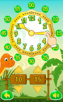 Descargar Tiempo de estudio en el reloj Juegos de aprendizaje para Android captura de pantalla 2