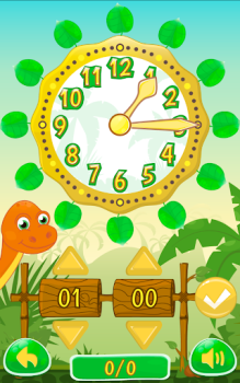 Descargar Tiempo de estudio en el reloj Juegos de aprendizaje para Android captura de pantalla 4