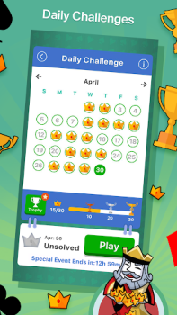 Descargar Solitaire + Card Game by Zynga Juegos de mesa para Android captura de pantalla 2