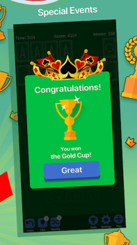 Descargar Solitaire + Card Game by Zynga Juegos de mesa para Android captura de pantalla 3