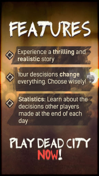 Descargar DEAD CITY - Choose Your Story Juegos de rol para Android captura de pantalla 4