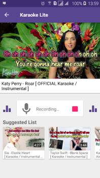 Descargar Karaoke Online: Canta y graba Entretenimiento para Android captura de pantalla 3