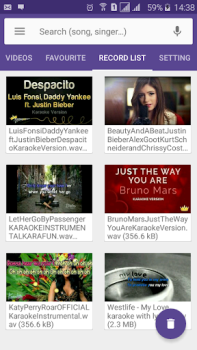 Descargar Karaoke Online: Canta y graba Entretenimiento para Android captura de pantalla 5