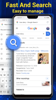 Descargar Browser para Android Comunicación para Android captura de pantalla 3