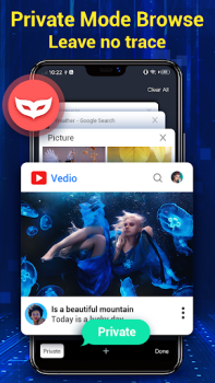 Descargar Browser para Android Comunicación para Android captura de pantalla 6
