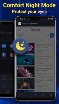Descargar Browser para Android Comunicación para Android captura de pantalla 7