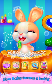 Descargar Conejita Bebé– Mi Mascota Juegos casuales para Android captura de pantalla 3
