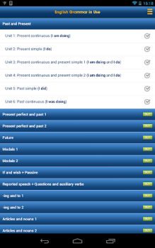 Descargar English Grammar in Use Educación para Android captura de pantalla 7