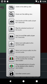 Descargar Audio Cutter y Ringtone Maker Editores y reproductores de video para Android captura de pantalla 6