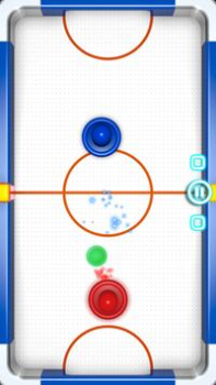 Descargar Glow Hockey Arcada para Android captura de pantalla 2
