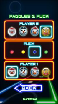 Descargar Glow Hockey Arcada para Android captura de pantalla 4