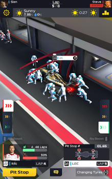 Descargar F1 Clash - Carreras de Coches Raza para Android captura de pantalla 2