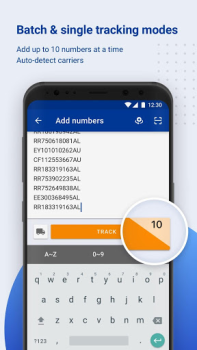 Descargar Rastreo de Paquetes y Pedidos Trabajo para Android captura de pantalla 2