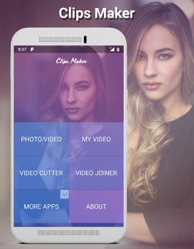 Descargar Clips Maker Editores y reproductores de video para Android captura de pantalla 2