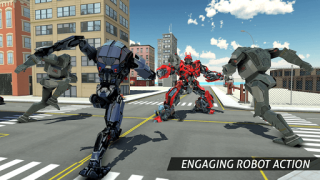 Descargar Juegos de robots aéreos Juegos de acción para Android captura de pantalla 3
