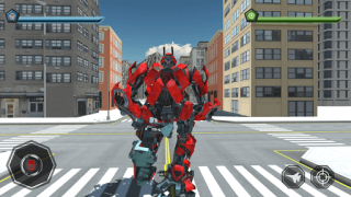 Descargar Juegos de robots aéreos Juegos de acción para Android captura de pantalla 4
