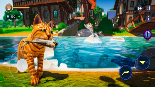 Descargar Little Cat Kitty Big City 3D Juegos de rol para Android captura de pantalla 5