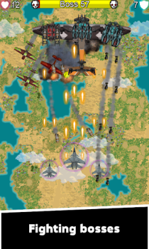 Descargar Juego de aviones de guerra Juegos de acción para Android captura de pantalla 2