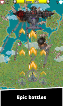 Descargar Juego de aviones de guerra Juegos de acción para Android captura de pantalla 5