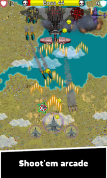 Descargar Juego de aviones de guerra Juegos de acción para Android captura de pantalla 7