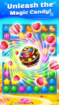 Descargar La fiebre del caramelo Rompecabezas para Android captura de pantalla 2