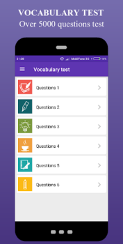 Descargar English Grammar Test - Grammar Educación para Android captura de pantalla 3