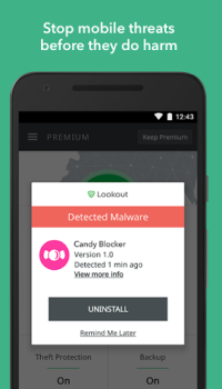 Descargar Antivirus + Seguridad |Lookout Herramientas para Android captura de pantalla 4