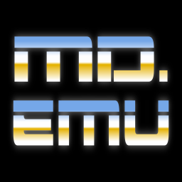Logotipo MD.emu (Genesis Emulator)