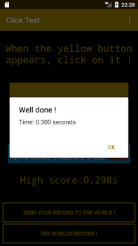Descargar Click Test : Test de réactivit Arcada para Android captura de pantalla 2