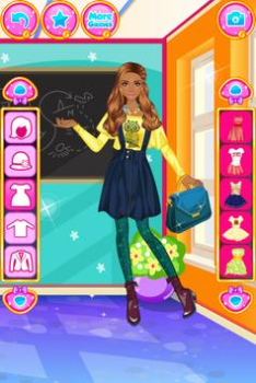 Descargar Escuela Juego de Vestir Chicas Juegos casuales para Android captura de pantalla 6