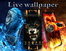 Descargar Dark Wednesday Theme Launcher Personalización para Android captura de pantalla 3