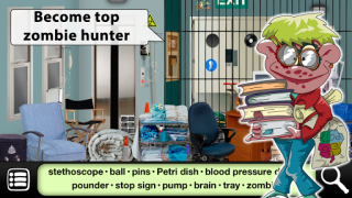 Descargar Buscar Objetos Zombies Escape Rompecabezas para Android captura de pantalla 2