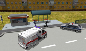 Descargar Ambulance Simulator 3D Simuladores para Android captura de pantalla 3