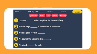 Descargar Llenado de palabras en inglés Educación para Android captura de pantalla 2