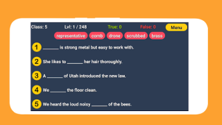 Descargar Llenado de palabras en inglés Educación para Android captura de pantalla 7