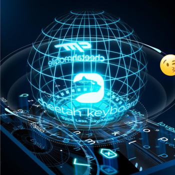 Descargar 3D Next Tech клавиатура Personalización para Android captura de pantalla 2